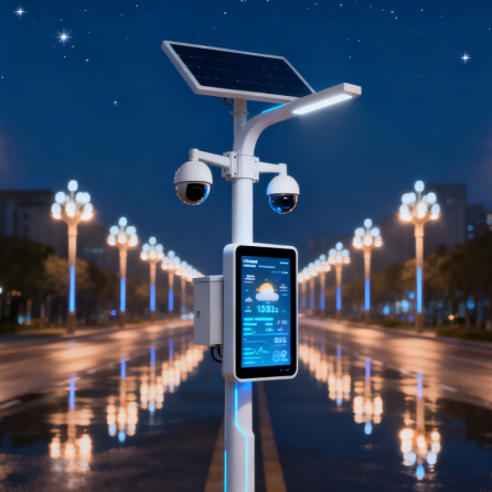Типичные решения для умных уличных фонарей